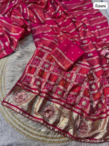 Vinayak lagdi patta saree in surat online